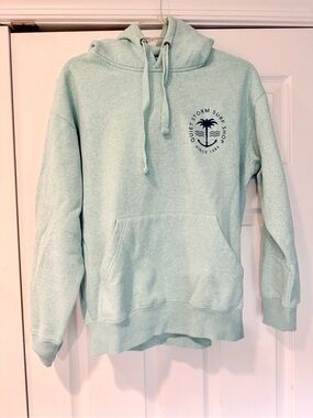 Quiet Storm Mint Pullover Hoodie